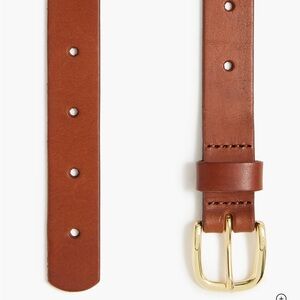J. Crew 100% cow leather belt (XS/S)
